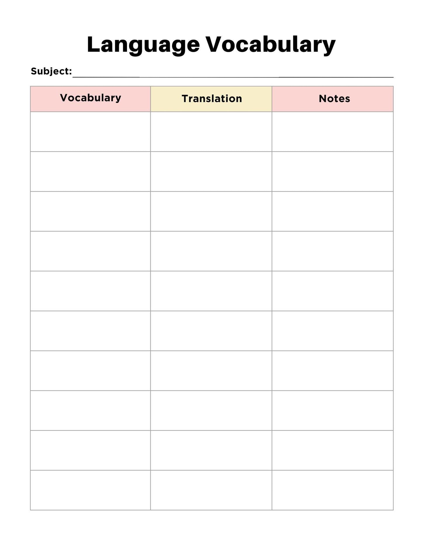 Student Planner Digital Academic Organizer, College School Planner, Grade Tracker, Homework & Assignment Log, Study Checklist.