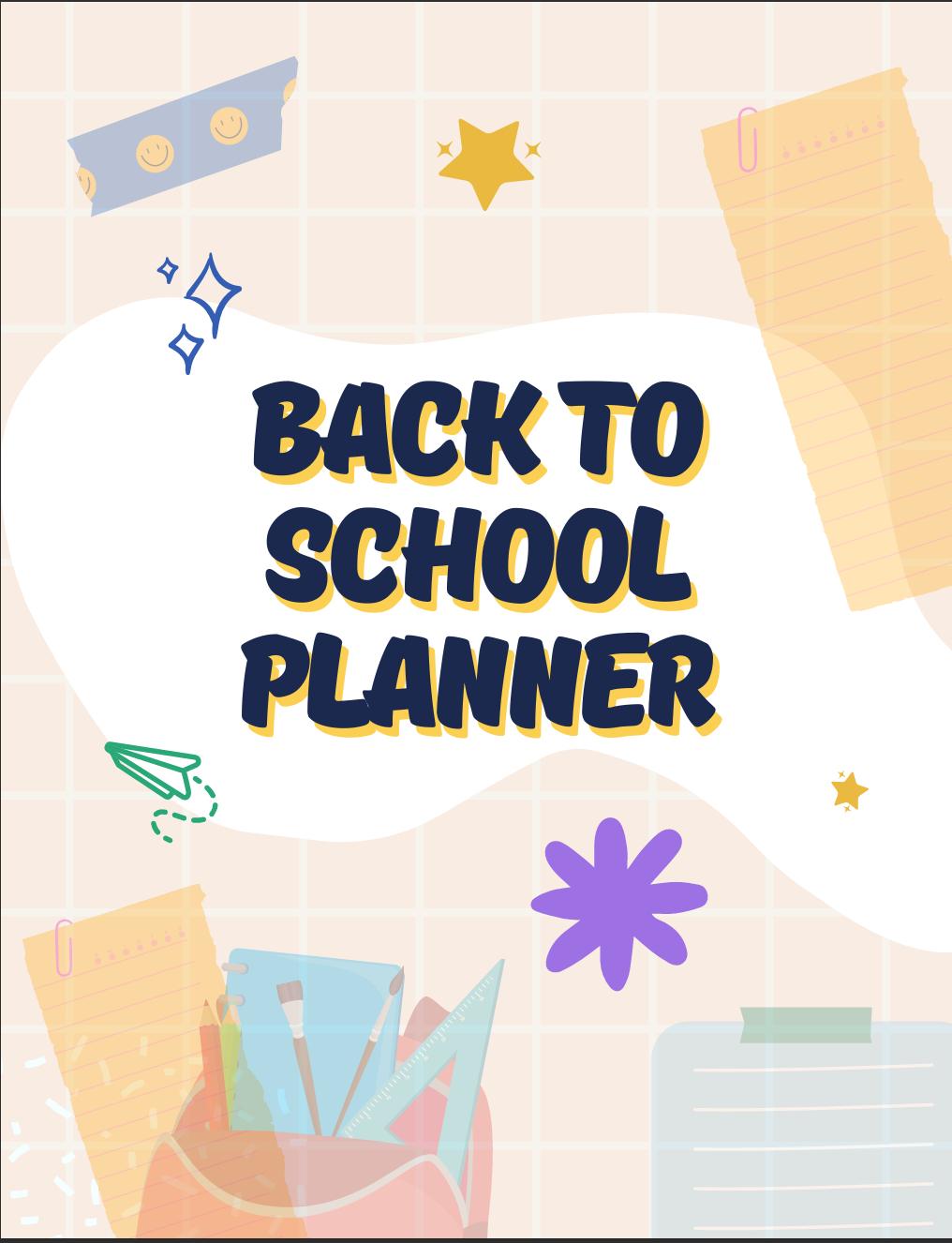 Ultimate 8-in-1 Life and School Planner | Student, Teacher, ADHD, College, Newborn , Babysitter, Summer & Back to School Digital Planners