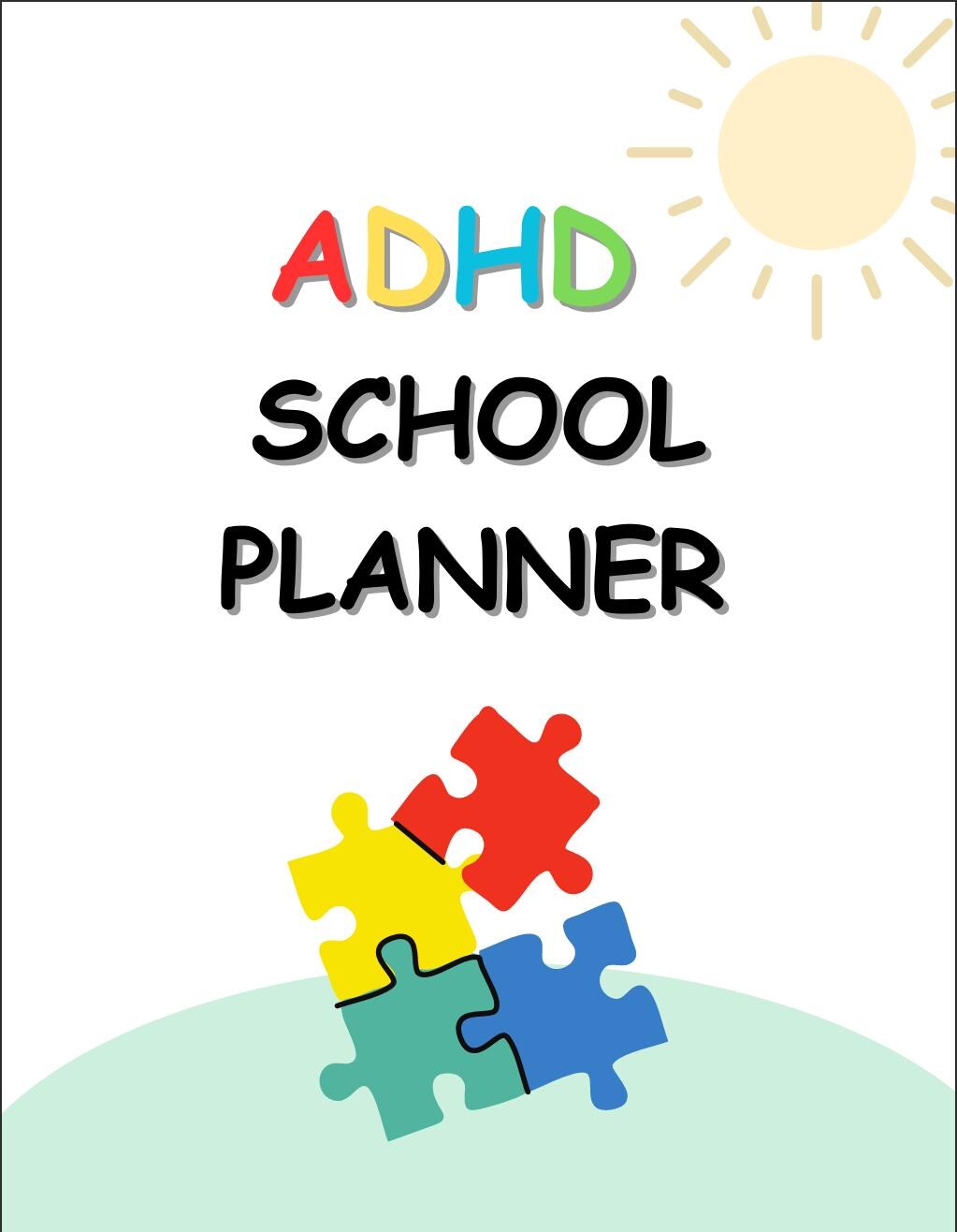 Ultimate 8-in-1 Life and School Planner | Student, Teacher, ADHD, College, Newborn , Babysitter, Summer & Back to School Digital Planners