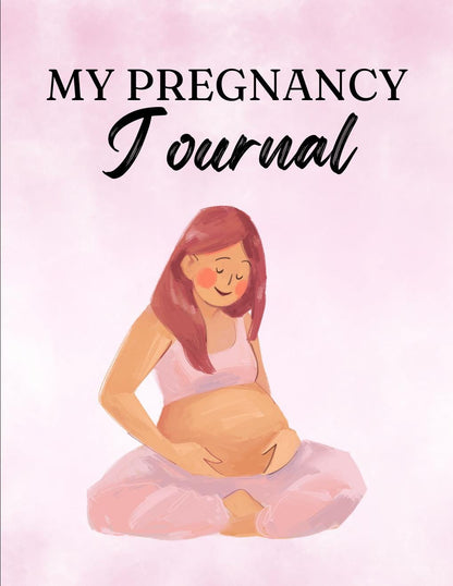 Comprehensive Pregnancy Journal and Memory Book | Digital Pregnancy Planner | Weekly Milestone Tracker, Birth Plan, Baby Registry & Budget
