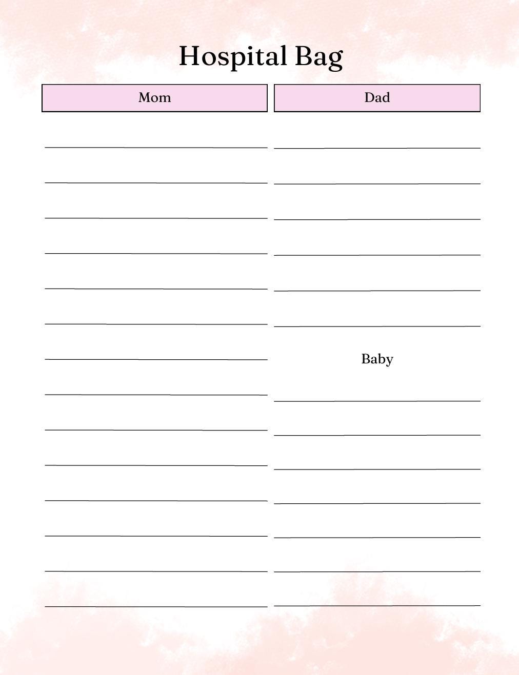 Comprehensive Pregnancy Journal and Memory Book | Digital Pregnancy Planner | Weekly Milestone Tracker, Birth Plan, Baby Registry & Budget