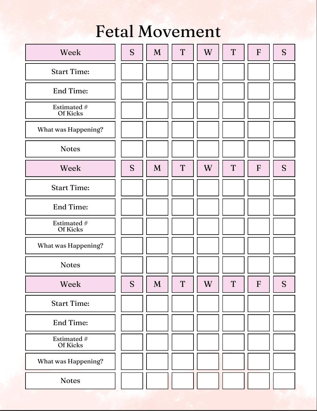 Comprehensive Pregnancy Journal and Memory Book | Digital Pregnancy Planner | Weekly Milestone Tracker, Birth Plan, Baby Registry & Budget