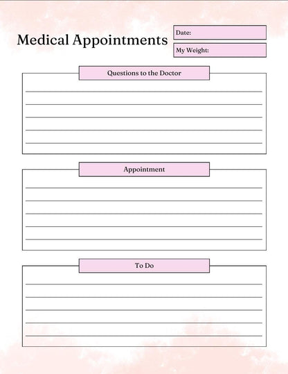 Comprehensive Pregnancy Journal and Memory Book | Digital Pregnancy Planner | Weekly Milestone Tracker, Birth Plan, Baby Registry & Budget