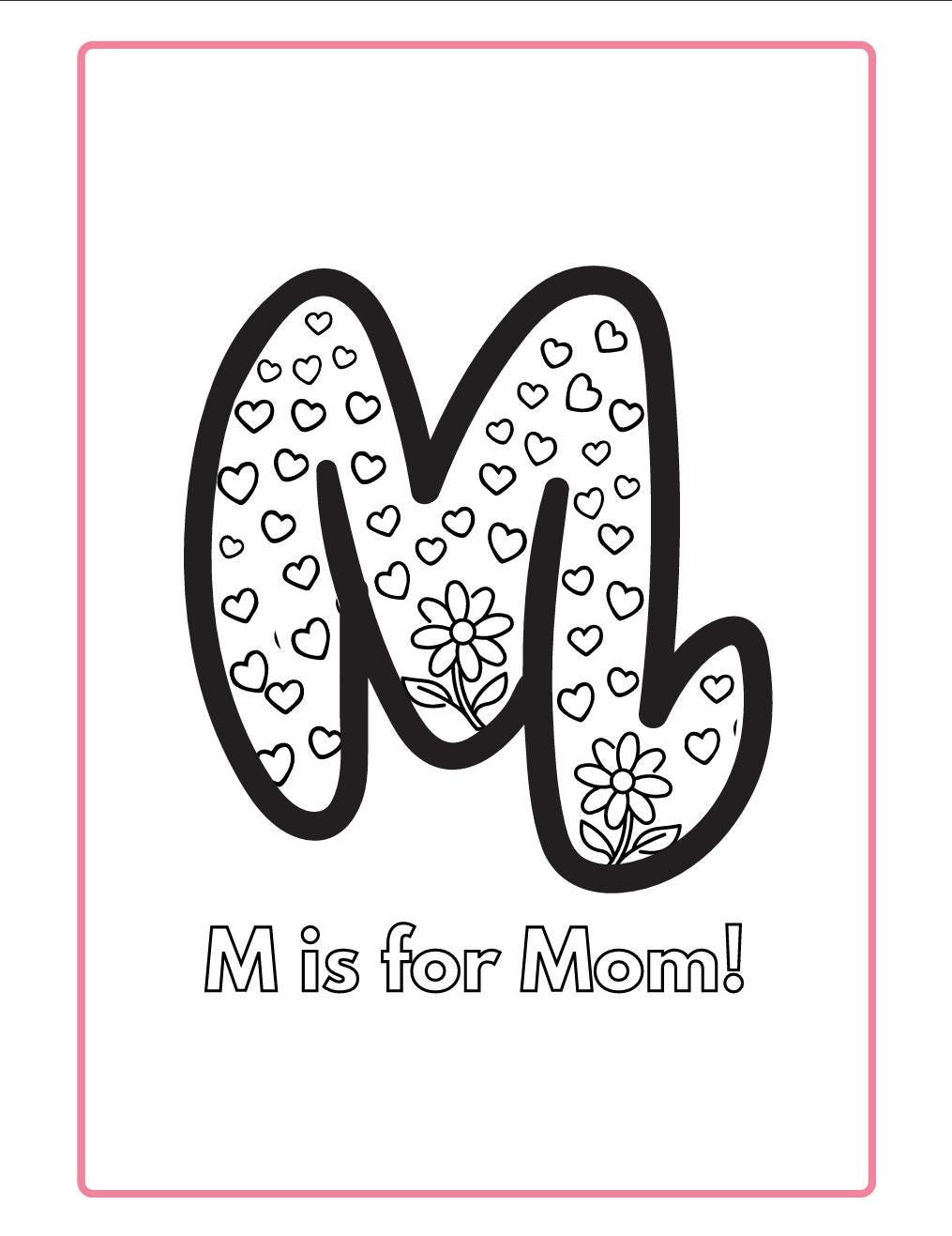 Preschool Mother's Day Father's Day Worksheets, Footprint Art, Report Card (Digital Download)