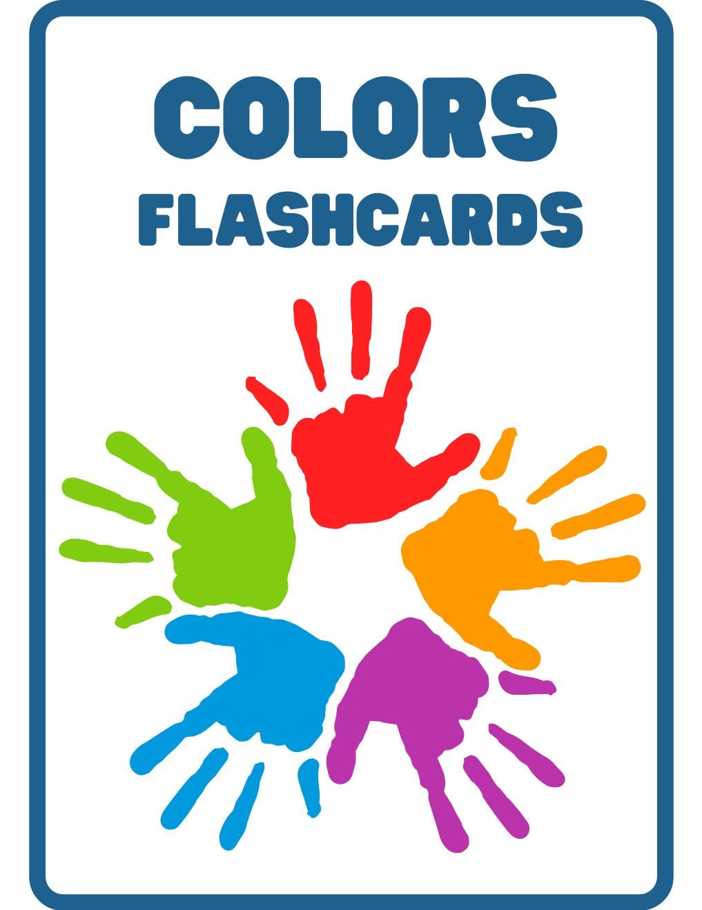 70+ Toddler Learning Activities & Color Flashcards (Digital Download)