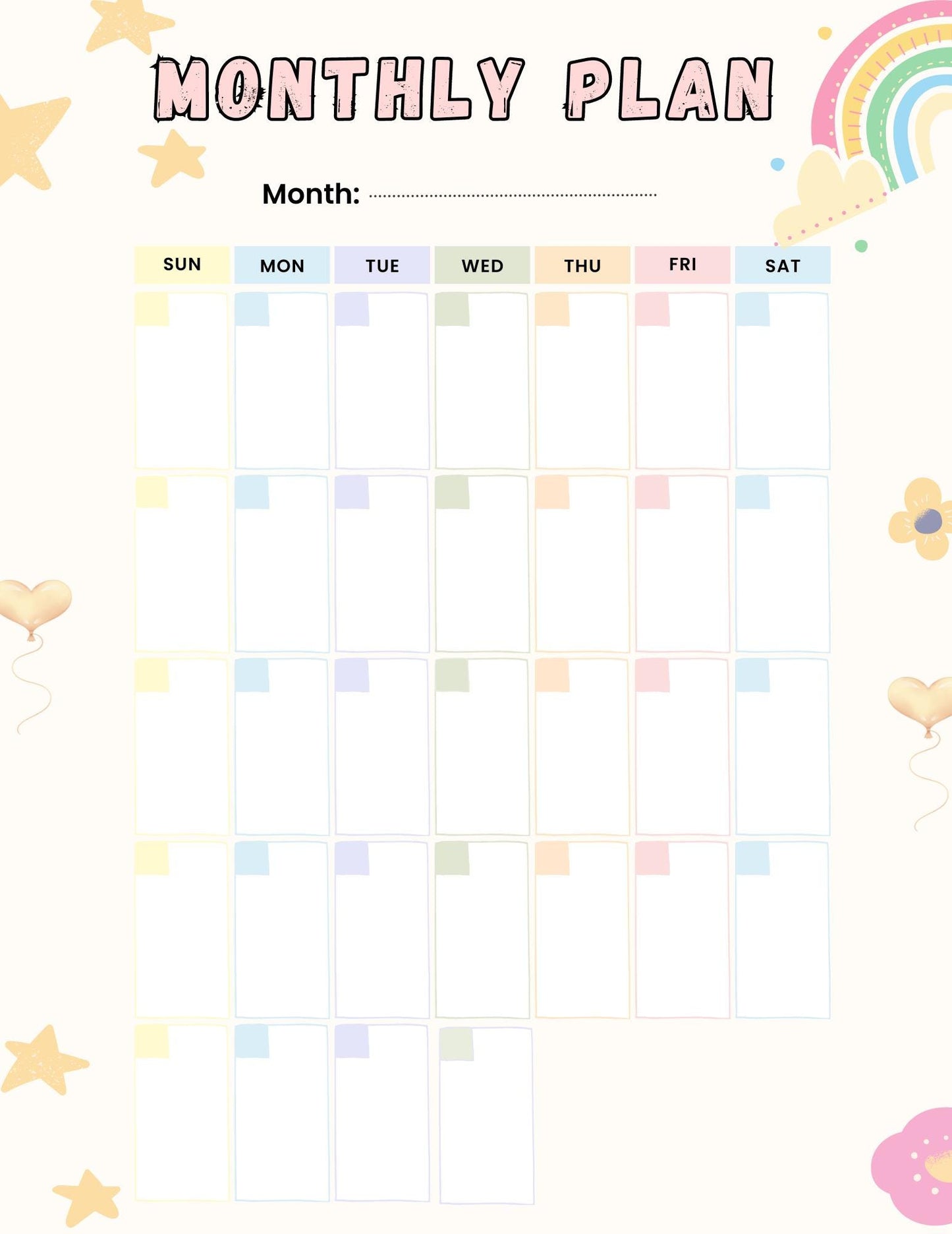 Kids Chore Chart & Daily Routine Worksheets, Toddler Responsibility Visual Schedule (Digital Download)