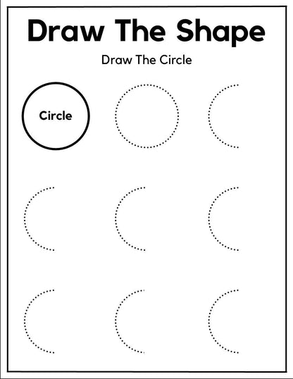 Shapes Worksheets Mega Bundle, Toddler Learning, Preschool Geometry, Kindergarten Math (Digital Download)