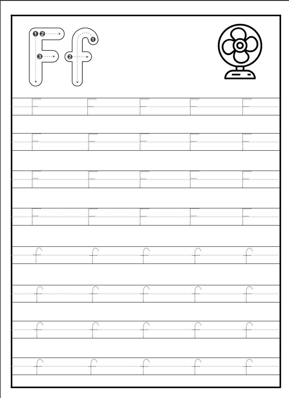Alphabet Tracing Worksheets Mega Bundle, Preschool Handwriting Practice (Digital Download)