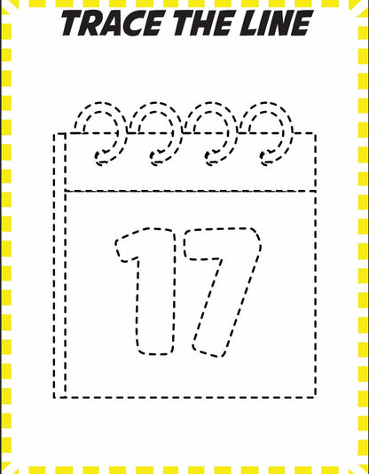 Toddler Preschool Learning Worksheets Mega Bundle, Alphabet Tracing, Math Puzzles (Digital Print)