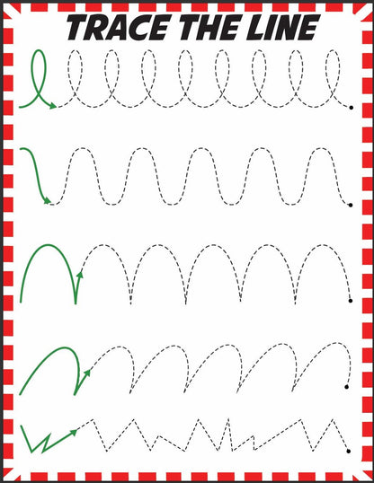 Toddler Preschool Learning Worksheets Mega Bundle, Alphabet Tracing, Math Puzzles (Digital Print)