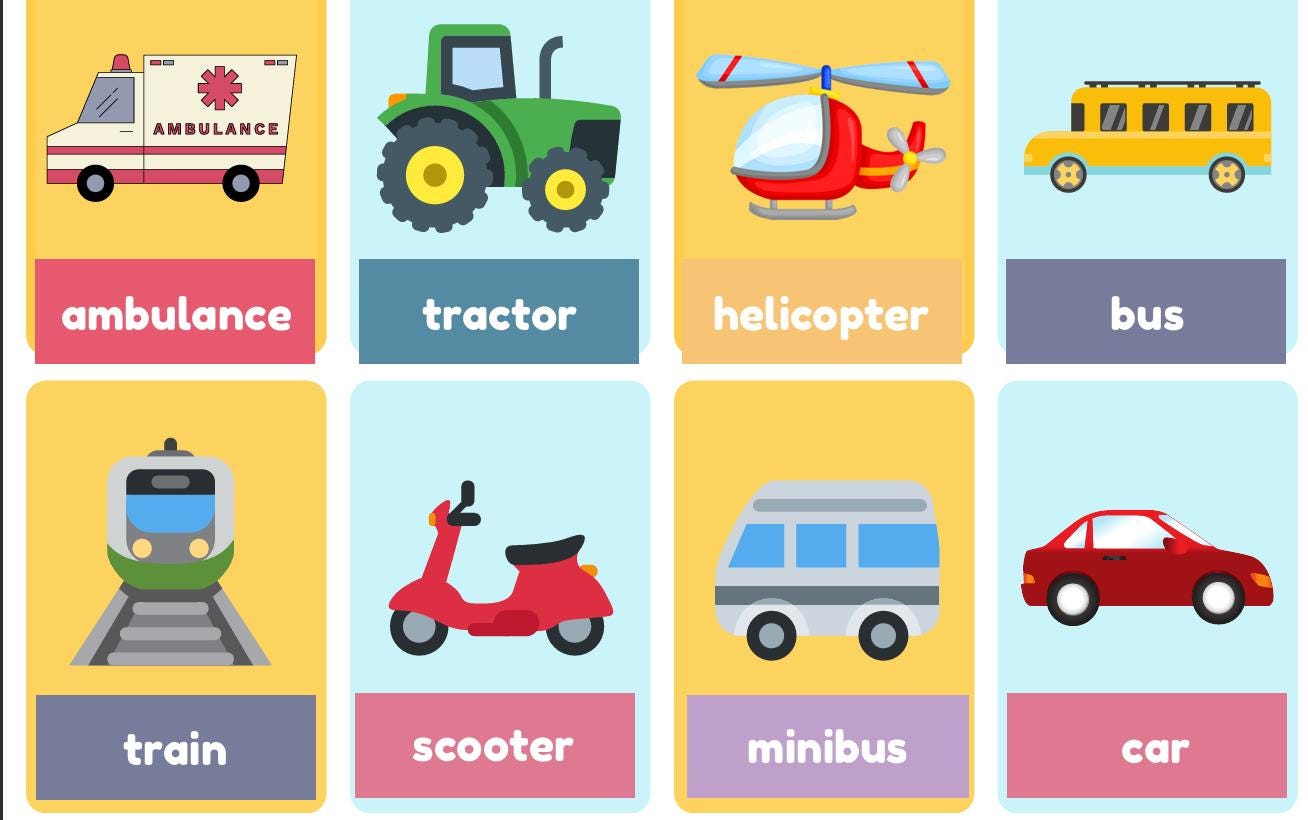 Toddler Learning Flashcards Bundle, Alphabet, Numbers, Shapes, Animals (Digital Download)