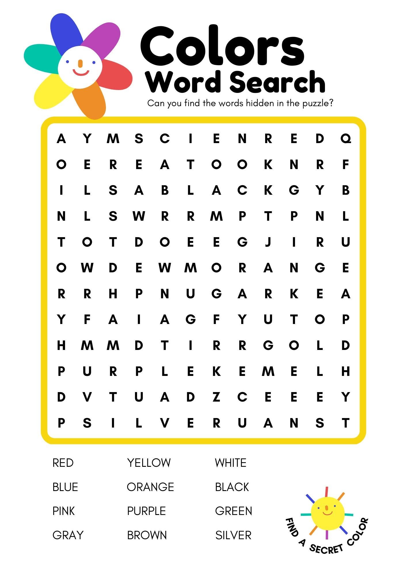 Preschool Colors Learning Binder, Kindergarten Activities, Toddler Busy Book (Digital Download)
