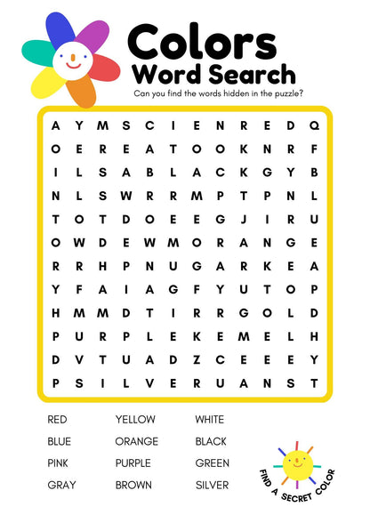 Preschool Colors Learning Binder, Kindergarten Activities, Toddler Busy Book (Digital Download)